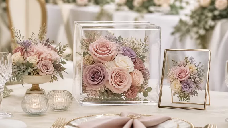 Preserved Flowers for Weddings: Décor, Gifts and Keepsake Planning