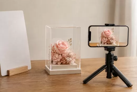 How to Photograph Preserved Flowers with Your Phone