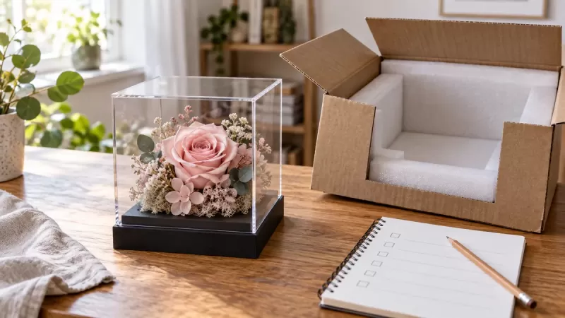 How to Move Preserved Flowers to a New Home