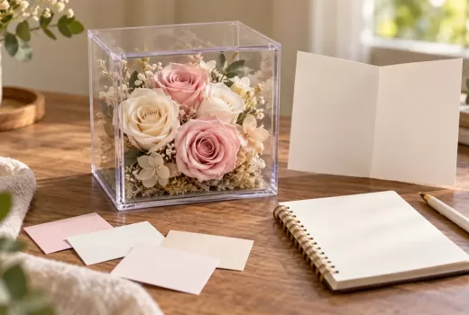 How to Organize a Group Preserved Flower Gift
