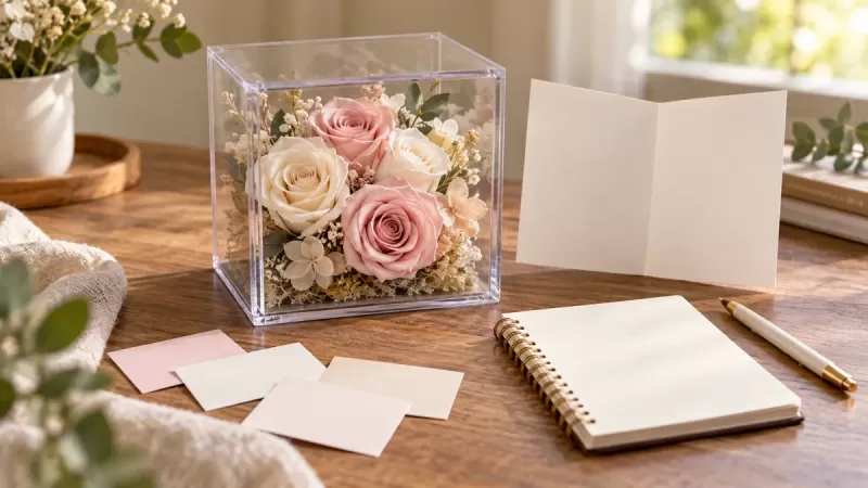 How to Organize a Group Preserved Flower Gift