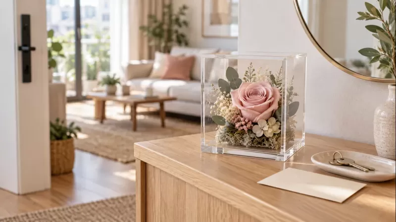How to Choose a Preserved Flower Housewarming Gift