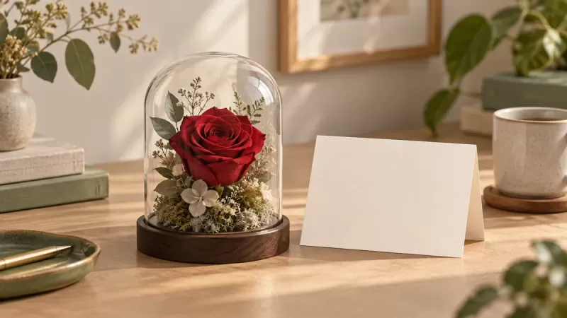 How to Choose a Preserved Flower Hostess Thank-You Gift