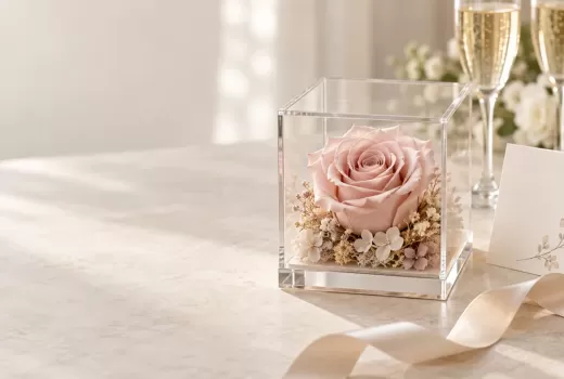 How to Choose a Preserved Flower Engagement Gift