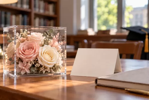 Thanking an Academic Mentor After Graduation: Could Preserved Flowers Fit?