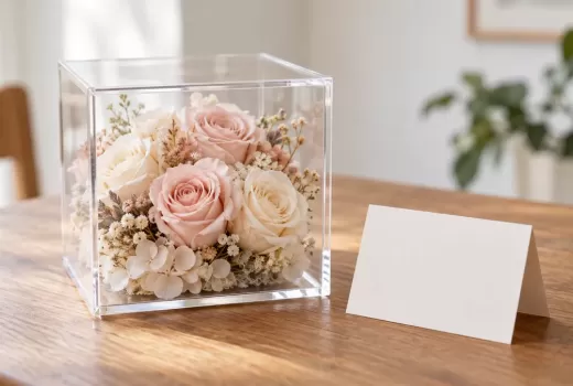 A Preserved-Flower Thank-You Gift for a Bridesmaid