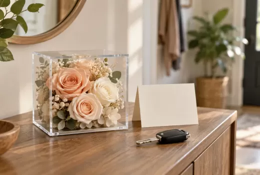 Could Preserved Flowers Be a Driving-Test Pass Gift?