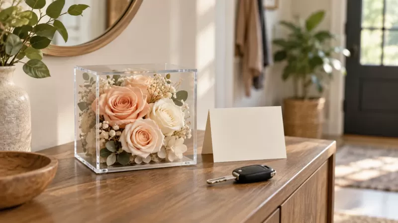 Could Preserved Flowers Be a Driving-Test Pass Gift?