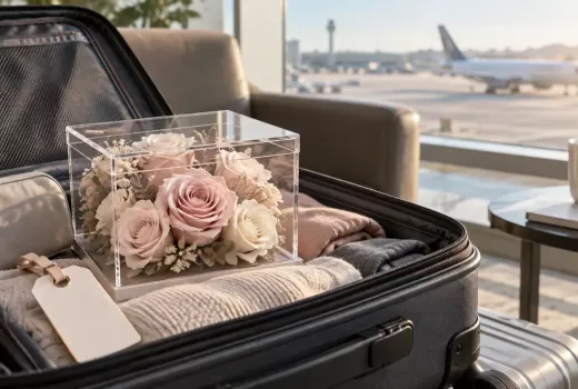 Can You Take a Preserved-Flower Gift on a Plane?