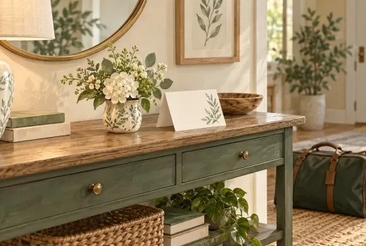 A Preserved-Flower Thank-You for a House-Sitter: Ask First