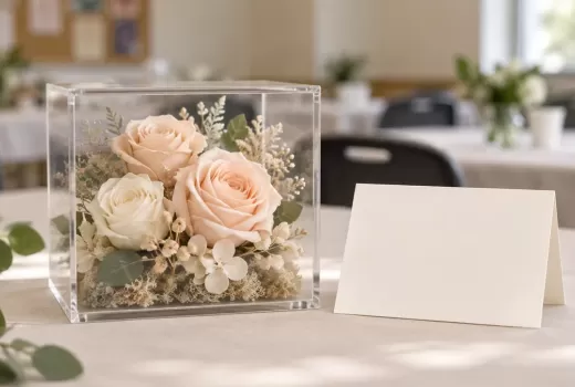 A Preserved-Flower Gift to Thank a Community Volunteer
