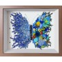 Handcrafted DIY Butterfly Painting Kit | Crystal & Floral Wall Art