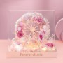 Eternal Rose Bouquet Ferris Wheel - Rotating LED Preserved Floral Gift for Birthdays & Anniversaries Eternal Rose Bouquet Ferris Wheel - Rotating LED Preserved Floral Gift for Birthdays & Anniversaries